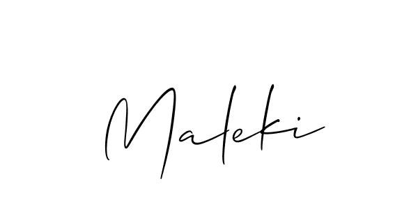 You can use this online signature creator to create a handwritten signature for the name Maleki. This is the best online autograph maker. Maleki signature style 2 images and pictures png