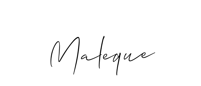 How to Draw Maleque signature style? Allison_Script is a latest design signature styles for name Maleque. Maleque signature style 2 images and pictures png