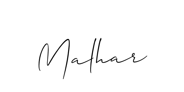 How to make Malhar name signature. Use Allison_Script style for creating short signs online. This is the latest handwritten sign. Malhar signature style 2 images and pictures png