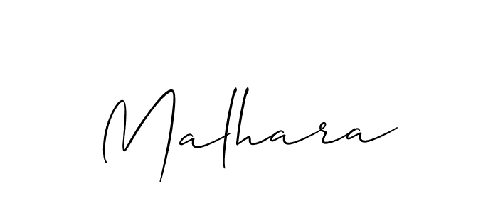 How to make Malhara name signature. Use Allison_Script style for creating short signs online. This is the latest handwritten sign. Malhara signature style 2 images and pictures png