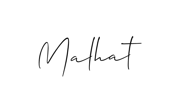 Also You can easily find your signature by using the search form. We will create Malhat name handwritten signature images for you free of cost using Allison_Script sign style. Malhat signature style 2 images and pictures png