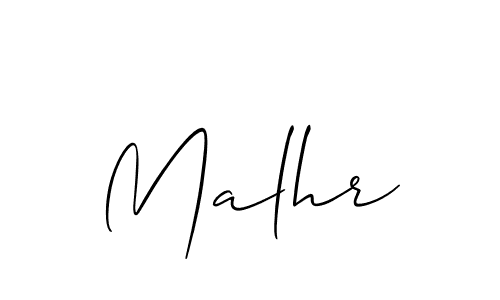 if you are searching for the best signature style for your name Malhr. so please give up your signature search. here we have designed multiple signature styles  using Allison_Script. Malhr signature style 2 images and pictures png