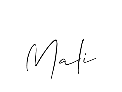 It looks lik you need a new signature style for name Mali. Design unique handwritten (Allison_Script) signature with our free signature maker in just a few clicks. Mali signature style 2 images and pictures png