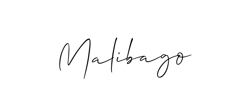 Best and Professional Signature Style for Malibago. Allison_Script Best Signature Style Collection. Malibago signature style 2 images and pictures png