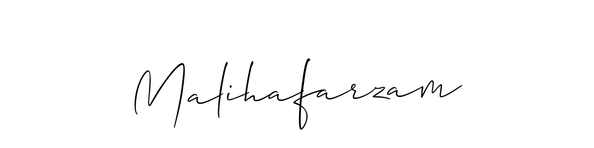 This is the best signature style for the Malihafarzam name. Also you like these signature font (Allison_Script). Mix name signature. Malihafarzam signature style 2 images and pictures png