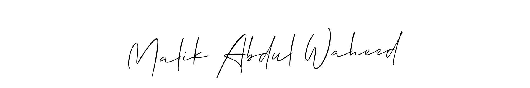 See photos of Malik Abdul Waheed official signature by Spectra . Check more albums & portfolios. Read reviews & check more about Allison_Script font. Malik Abdul Waheed signature style 2 images and pictures png