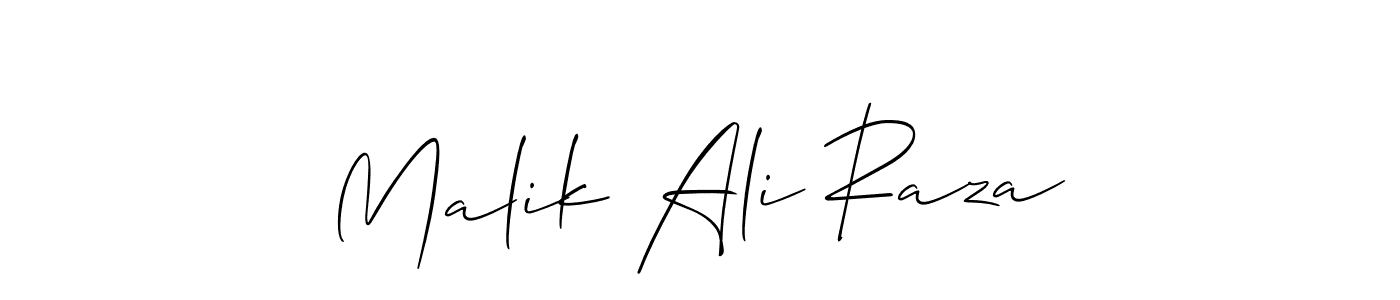 Similarly Allison_Script is the best handwritten signature design. Signature creator online .You can use it as an online autograph creator for name Malik Ali Raza. Malik Ali Raza signature style 2 images and pictures png