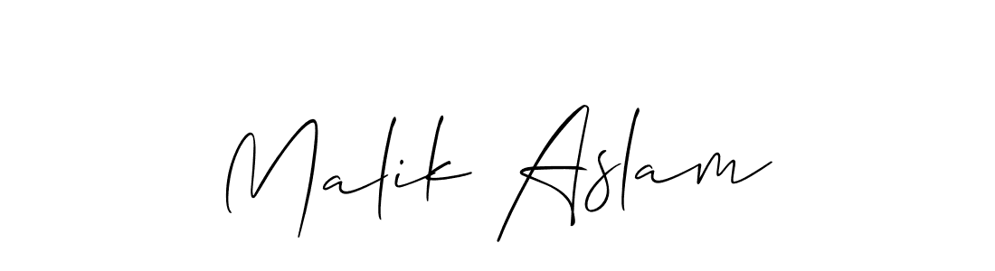 Once you've used our free online signature maker to create your best signature Allison_Script style, it's time to enjoy all of the benefits that Malik Aslam name signing documents. Malik Aslam signature style 2 images and pictures png