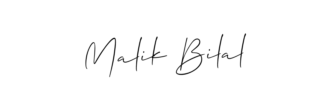 Similarly Allison_Script is the best handwritten signature design. Signature creator online .You can use it as an online autograph creator for name Malik Bilal. Malik Bilal signature style 2 images and pictures png