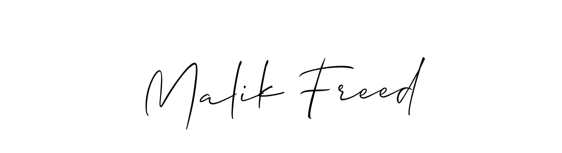 Here are the top 10 professional signature styles for the name Malik Freed. These are the best autograph styles you can use for your name. Malik Freed signature style 2 images and pictures png