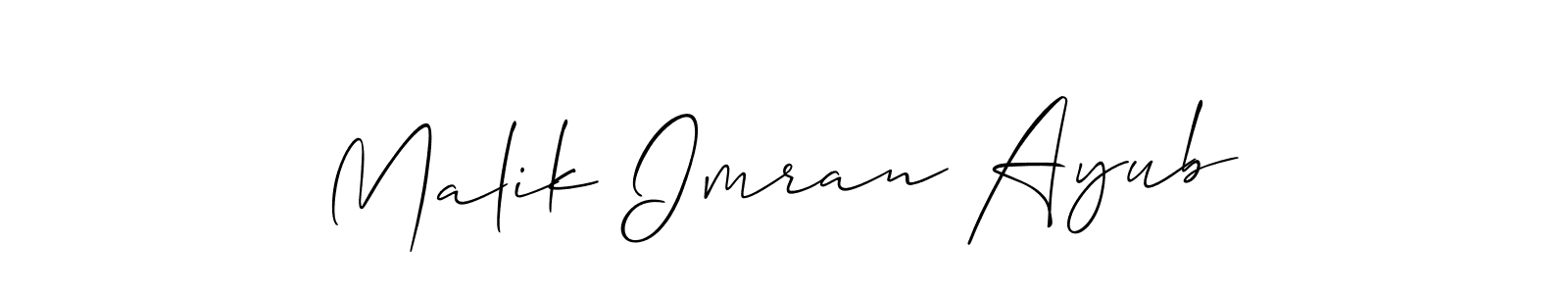 Check out images of Autograph of Malik Imran Ayub name. Actor Malik Imran Ayub Signature Style. Allison_Script is a professional sign style online. Malik Imran Ayub signature style 2 images and pictures png