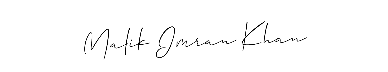 Make a beautiful signature design for name Malik Imran Khan. Use this online signature maker to create a handwritten signature for free. Malik Imran Khan signature style 2 images and pictures png