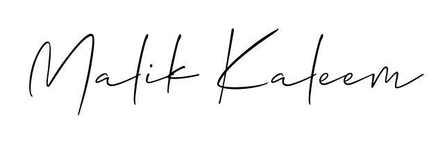 Elevate your brand with a stunning Malik Kaleem eSignature. The Allison_Script style provides a balanced, flowing aesthetic for everyday signing. Malik Kaleem signature style 2 images and pictures png