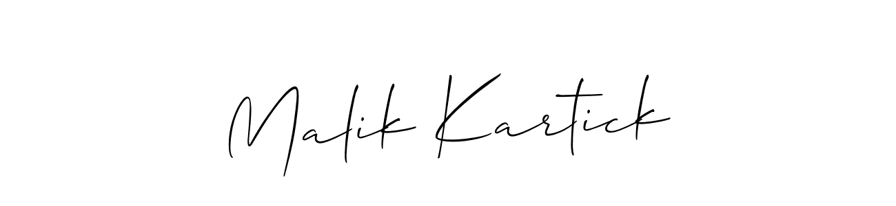 See photos of Malik Kartick official signature by Spectra . Check more albums & portfolios. Read reviews & check more about Allison_Script font. Malik Kartick signature style 2 images and pictures png