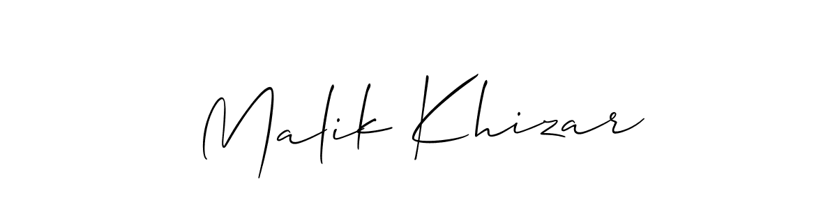 Check out images of Autograph of Malik Khizar name. Actor Malik Khizar Signature Style. Allison_Script is a professional sign style online. Malik Khizar signature style 2 images and pictures png