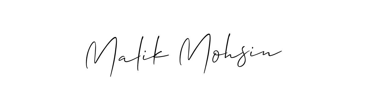 Here are the top 10 professional signature styles for the name Malik Mohsin. These are the best autograph styles you can use for your name. Malik Mohsin signature style 2 images and pictures png