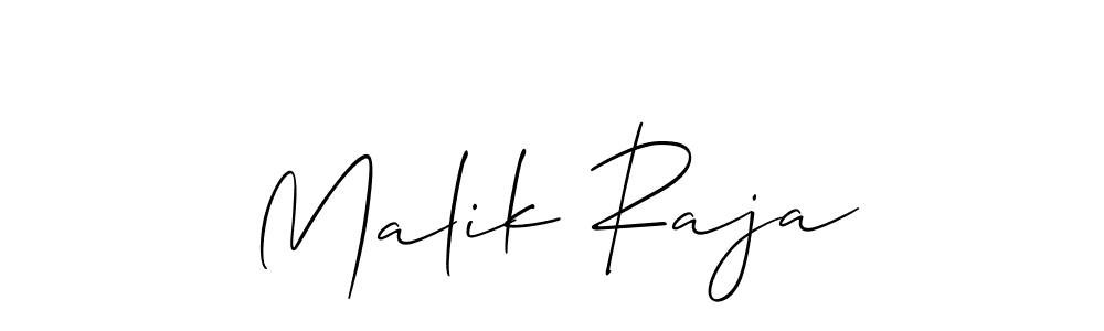 Best and Professional Signature Style for Malik Raja. Allison_Script Best Signature Style Collection. Malik Raja signature style 2 images and pictures png