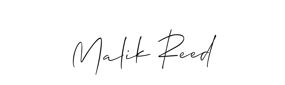 Best and Professional Signature Style for Malik Reed. Allison_Script Best Signature Style Collection. Malik Reed signature style 2 images and pictures png
