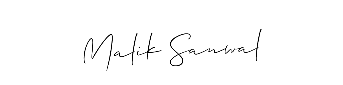 Here are the top 10 professional signature styles for the name Malik Sanwal. These are the best autograph styles you can use for your name. Malik Sanwal signature style 2 images and pictures png