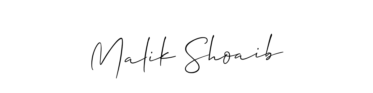 Best and Professional Signature Style for Malik Shoaib. Allison_Script Best Signature Style Collection. Malik Shoaib signature style 2 images and pictures png