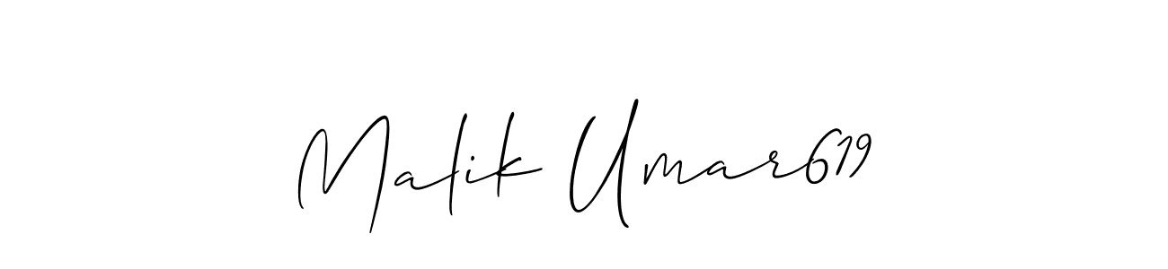 How to make Malik Umar619 signature? Allison_Script is a professional autograph style. Create handwritten signature for Malik Umar619 name. Malik Umar619 signature style 2 images and pictures png