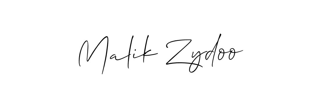 It looks lik you need a new signature style for name Malik Zydoo. Design unique handwritten (Allison_Script) signature with our free signature maker in just a few clicks. Malik Zydoo signature style 2 images and pictures png