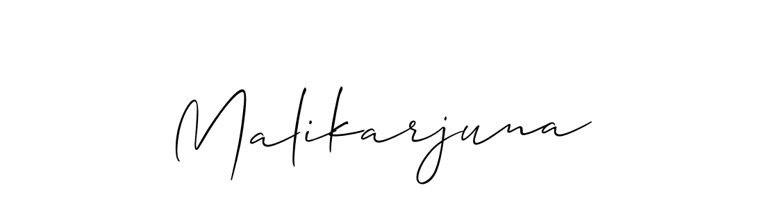 Also we have Malikarjuna name is the best signature style. Create professional handwritten signature collection using Allison_Script autograph style. Malikarjuna signature style 2 images and pictures png