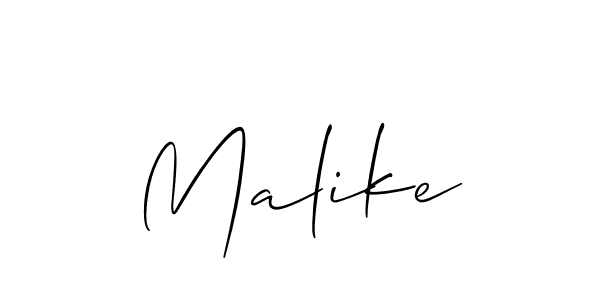 Here are the top 10 professional signature styles for the name Malike. These are the best autograph styles you can use for your name. Malike signature style 2 images and pictures png