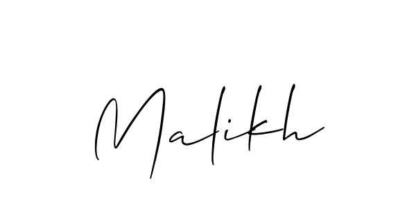 Once you've used our free online signature maker to create your best signature Allison_Script style, it's time to enjoy all of the benefits that Malikh name signing documents. Malikh signature style 2 images and pictures png