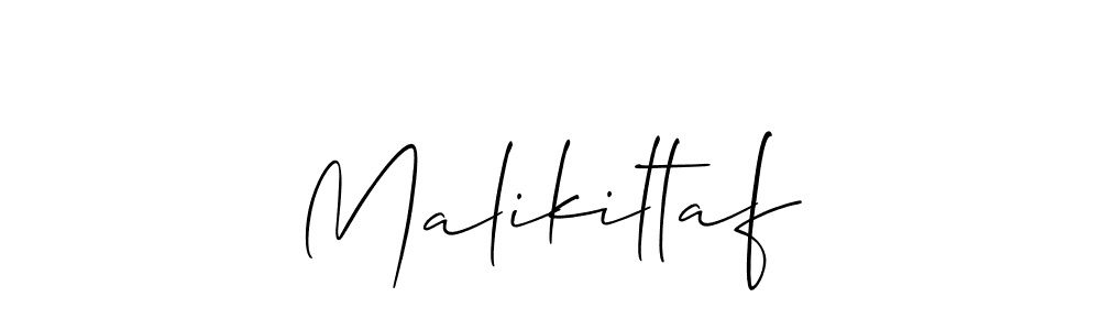 How to Draw Malikiltaf signature style? Allison_Script is a latest design signature styles for name Malikiltaf. Malikiltaf signature style 2 images and pictures png