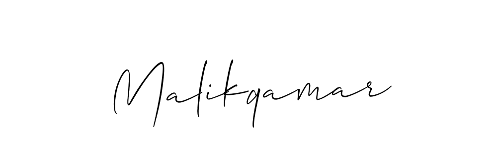 Make a short Malikqamar signature style. Manage your documents anywhere anytime using Allison_Script. Create and add eSignatures, submit forms, share and send files easily. Malikqamar signature style 2 images and pictures png