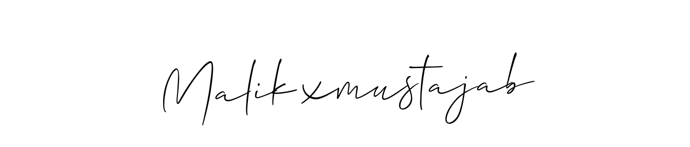 Also You can easily find your signature by using the search form. We will create Malikxmustajab name handwritten signature images for you free of cost using Allison_Script sign style. Malikxmustajab signature style 2 images and pictures png