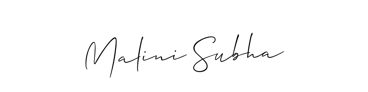 Here are the top 10 professional signature styles for the name Malini Subha. These are the best autograph styles you can use for your name. Malini Subha signature style 2 images and pictures png