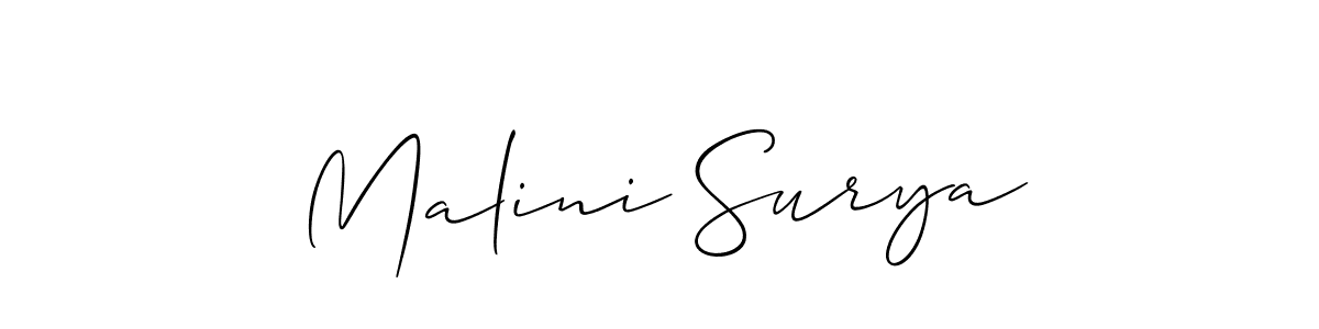 Here are the top 10 professional signature styles for the name Malini Surya. These are the best autograph styles you can use for your name. Malini Surya signature style 2 images and pictures png