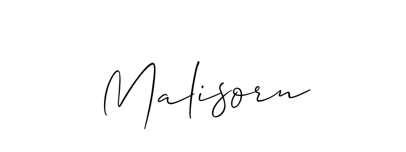 if you are searching for the best signature style for your name Malisorn. so please give up your signature search. here we have designed multiple signature styles  using Allison_Script. Malisorn signature style 2 images and pictures png