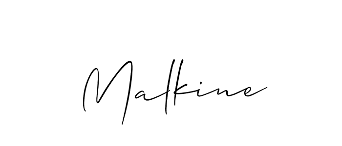 Similarly Allison_Script is the best handwritten signature design. Signature creator online .You can use it as an online autograph creator for name Malkine. Malkine signature style 2 images and pictures png