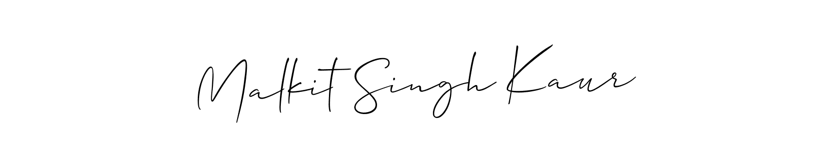 How to Draw Malkit Singh Kaur signature style? Allison_Script is a latest design signature styles for name Malkit Singh Kaur. Malkit Singh Kaur signature style 2 images and pictures png