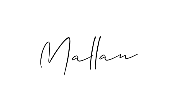 You can use this online signature creator to create a handwritten signature for the name Mallan. This is the best online autograph maker. Mallan signature style 2 images and pictures png