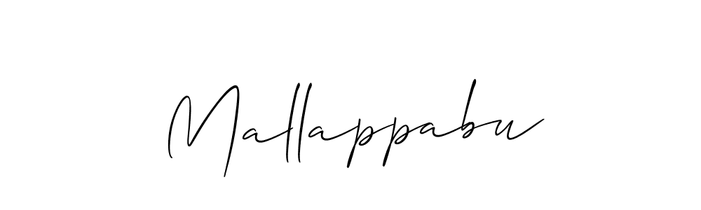 How to Draw Mallappabu signature style? Allison_Script is a latest design signature styles for name Mallappabu. Mallappabu signature style 2 images and pictures png