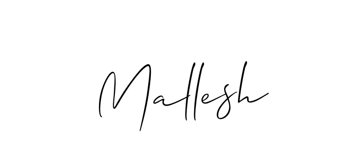 You should practise on your own different ways (Allison_Script) to write your name (Mallesh) in signature. don't let someone else do it for you. Mallesh signature style 2 images and pictures png