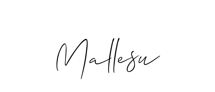How to Draw Mallesu signature style? Allison_Script is a latest design signature styles for name Mallesu. Mallesu signature style 2 images and pictures png