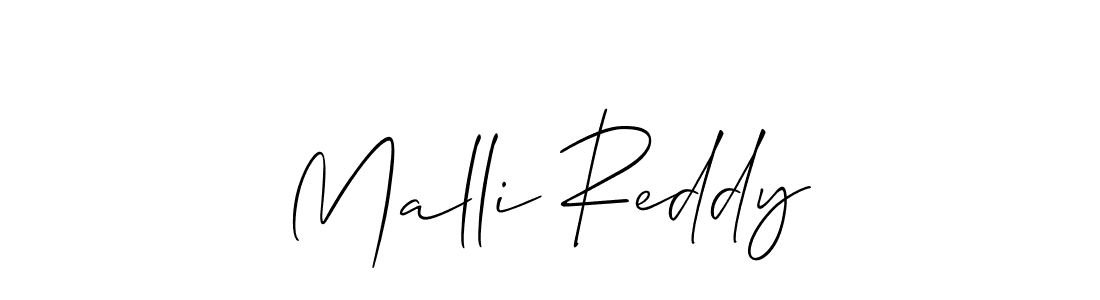 Make a beautiful signature design for name Malli Reddy. Use this online signature maker to create a handwritten signature for free. Malli Reddy signature style 2 images and pictures png