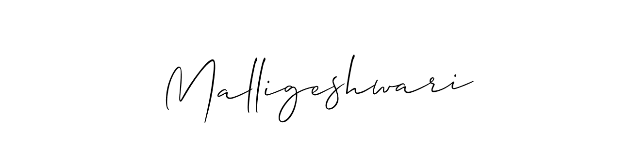 Make a short Malligeshwari signature style. Manage your documents anywhere anytime using Allison_Script. Create and add eSignatures, submit forms, share and send files easily. Malligeshwari signature style 2 images and pictures png