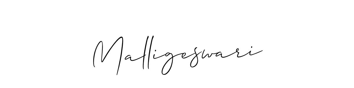 Also we have Malligeswari name is the best signature style. Create professional handwritten signature collection using Allison_Script autograph style. Malligeswari signature style 2 images and pictures png