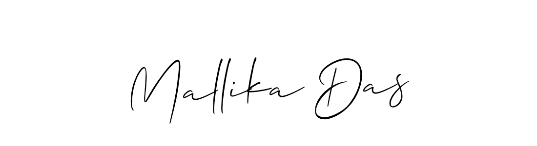 Once you've used our free online signature maker to create your best signature Allison_Script style, it's time to enjoy all of the benefits that Mallika Das name signing documents. Mallika Das signature style 2 images and pictures png