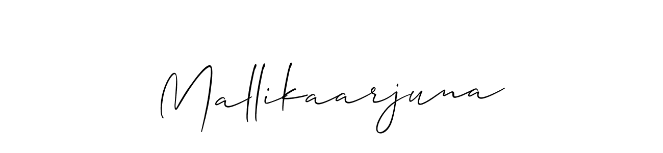 Design your own signature with our free online signature maker. With this signature software, you can create a handwritten (Allison_Script) signature for name Mallikaarjuna. Mallikaarjuna signature style 2 images and pictures png