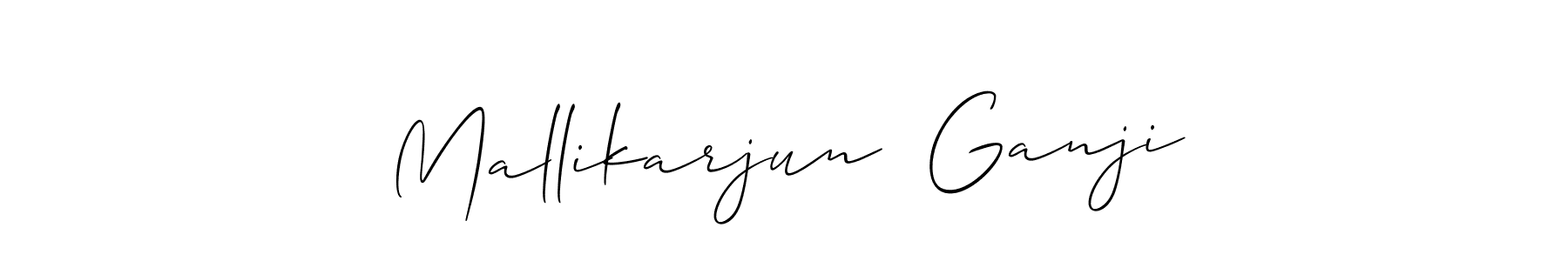 This is the best signature style for the Mallikarjun  Ganji name. Also you like these signature font (Allison_Script). Mix name signature. Mallikarjun  Ganji signature style 2 images and pictures png