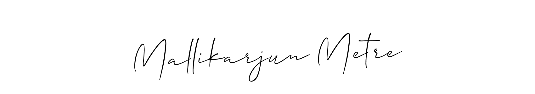 How to Draw Mallikarjun Metre signature style? Allison_Script is a latest design signature styles for name Mallikarjun Metre. Mallikarjun Metre signature style 2 images and pictures png