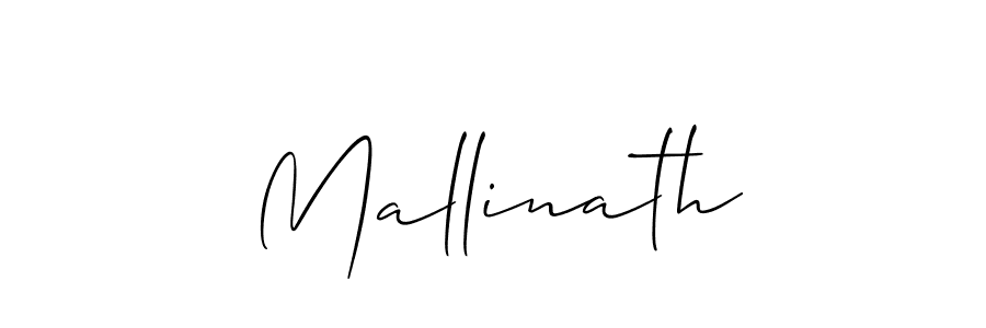 How to make Mallinath name signature. Use Allison_Script style for creating short signs online. This is the latest handwritten sign. Mallinath signature style 2 images and pictures png
