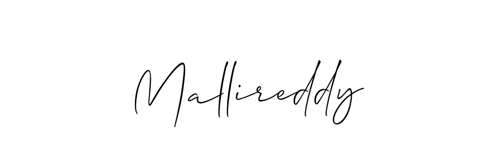 You should practise on your own different ways (Allison_Script) to write your name (Mallireddy) in signature. don't let someone else do it for you. Mallireddy signature style 2 images and pictures png